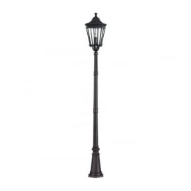 COTSWOLD LANE traditional IP44 outdoor lamp post - large black