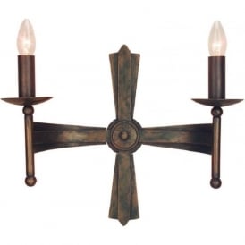 Cromwell 2 light wall light