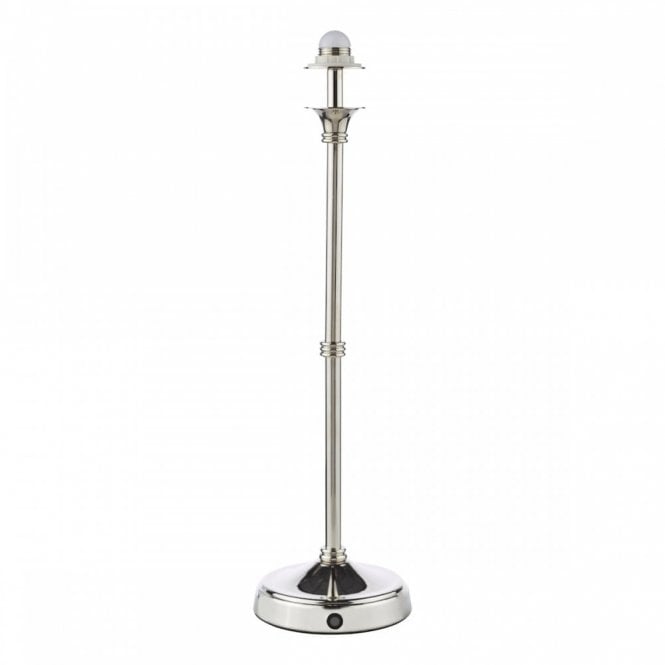 Dahl Rechargeable LED Table Lamp in Polished Nickel (Base Only)