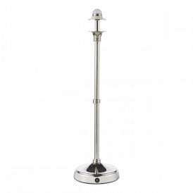 polished nickel rechargeable integrated LED table lamp