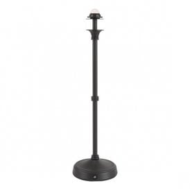 Rechargeable LED table lamp in matte black