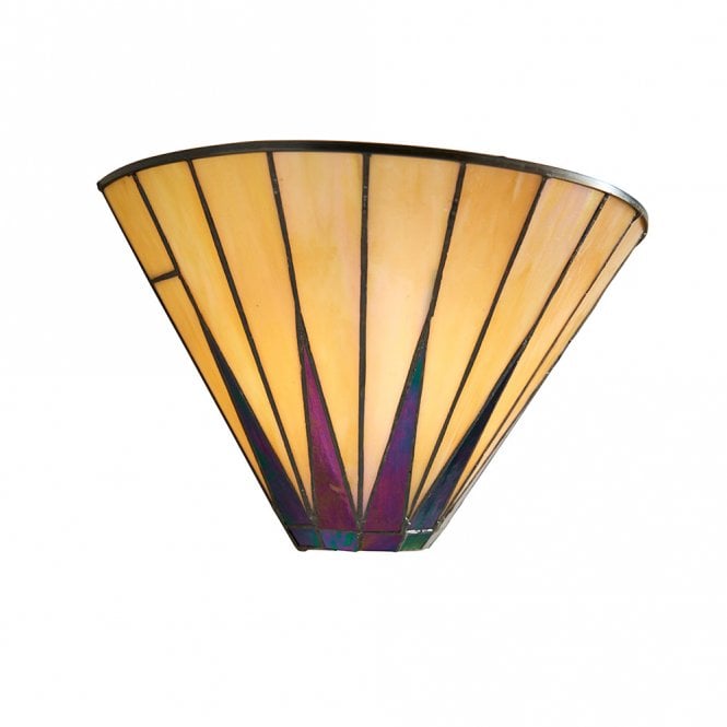 DARK STAR Tiffany Art Deco wall washer wall light
