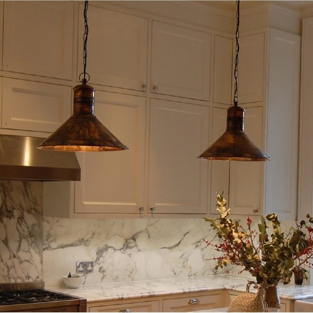 Copper Kitchen Pendant Light Fixtures
