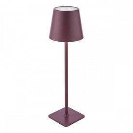 purple exterior table lamp rechargeable LED