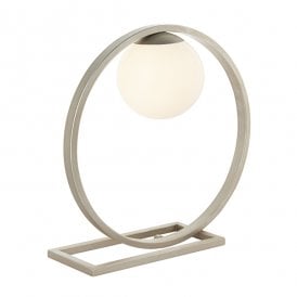 DISTINCTION Geometric Silver Table Light