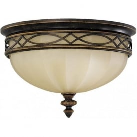 DRAWING ROOM Edwardian flush fitting ceiling light