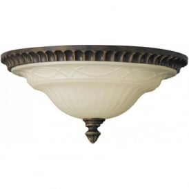 DRAWING ROOM Edwardian flush fitting ceiling light