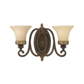 DRAWING ROOM traditional Edwardian style twin wall light