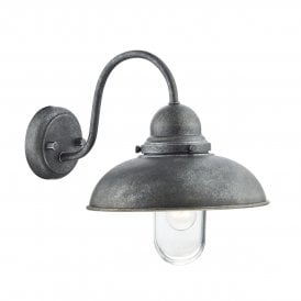 Aged Iron Exterior Garden Wall Light IP44
