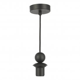 modern matt black ceiling light suspension kit 