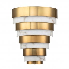 Echelons art deco wall light