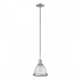 ELROY 1 Light Pendant | Polished Nickel