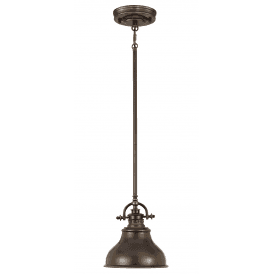 Vintage Style Bronze Mini Ceiling Pendant
