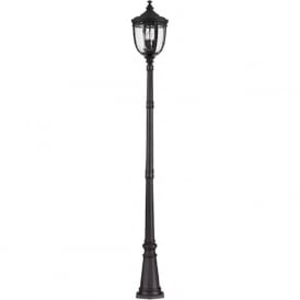 ENGLISH BRIDLE black outdoor garden lamp post light