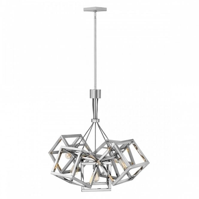 ENSEMBLE 5 Light Pendant Light | Polished Nickel