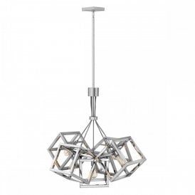 ENSEMBLE 5 Light Pendant Light | Polished Nickel