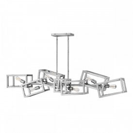 ENSEMBLE 6 Light Pendant Light | Polished Nickel