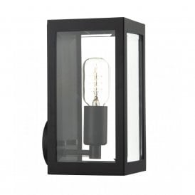 ERA indoor or outdoor black wall lantern