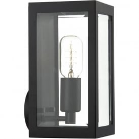 ERA indoor or outdoor black wall lantern