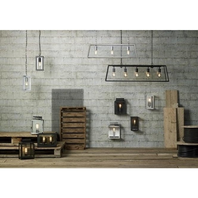 Firstchoicelighting Modern Outdoor IP44 Lantern Wall Light – Stainless Steel – 240V – 2024