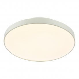Bathroom flush ceiling light in white LEDa