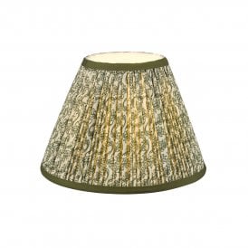 Green cotton shade 25cm