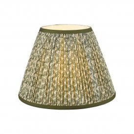 Green cotton shade 30cm