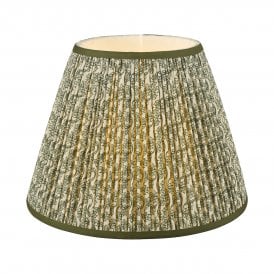 Green cotton shade 35cm