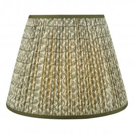Green cotton shade 40cm