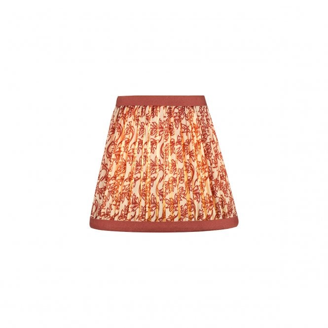 Esther Red Cotton Empire Shade 15cm
