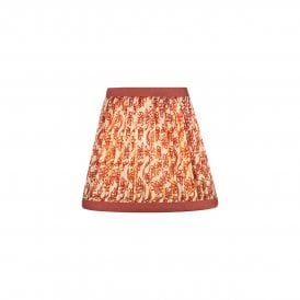 Red cotton shade 15cm