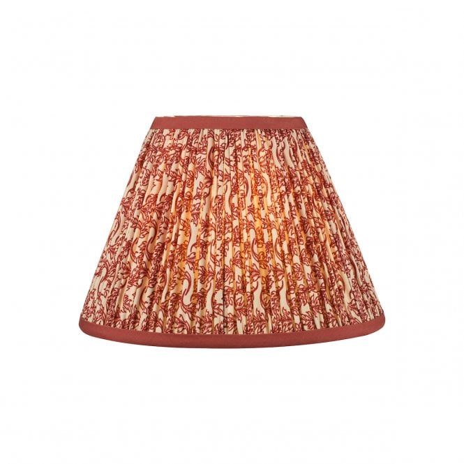 Esther Red Cotton Empire Shade 25cm