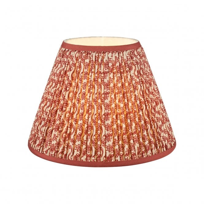 Esther Red Cotton Empire Shade 30cm