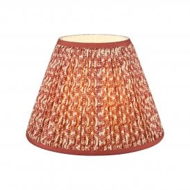 Red cotton shade 30cm