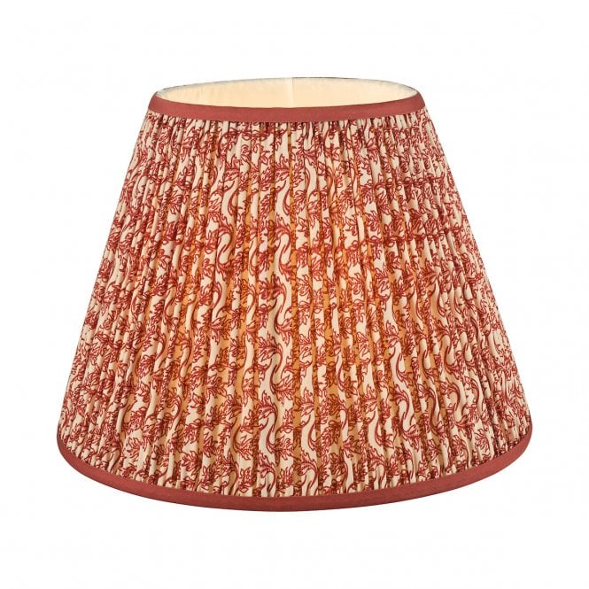 Esther Red Cotton Empire Shade 35cm