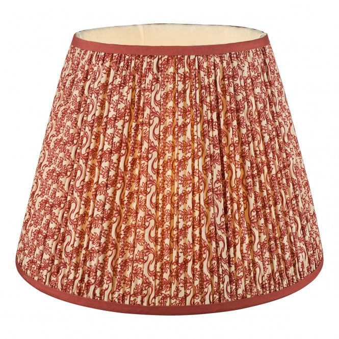 Esther Red Cotton Empire Shade 40cm