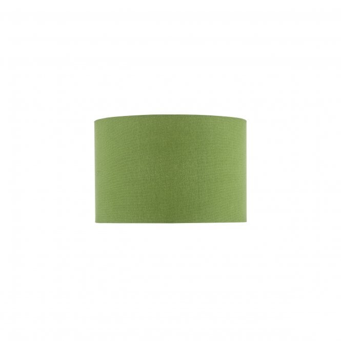 Etzel Green Linen Drum Shade 30cm