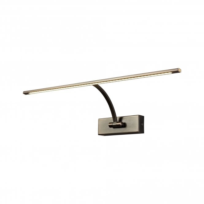 EXHIBITION LED long one arm bronze picture light