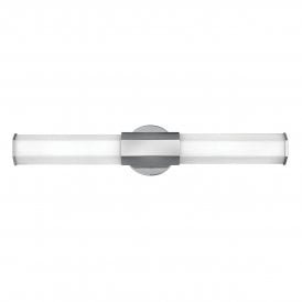 Facet dual wall light polished chrome 