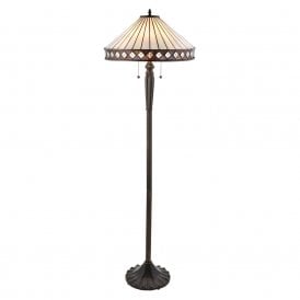FARGO Tiffany Art Deco style floor lamp