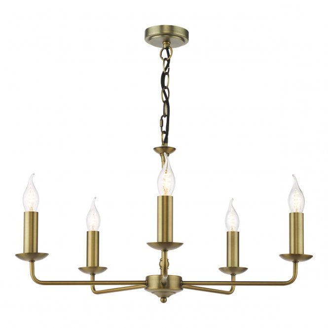 Favian 5 Light Pendant Matte Bronze (Fitting Only)