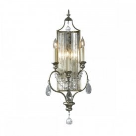 GIANNA Edwardian 3 light wall sconce