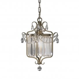  Small Edwardian Dual Mount Chandelier