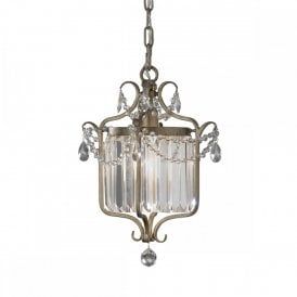 GIANNA small Edwardian dual mount chandelier