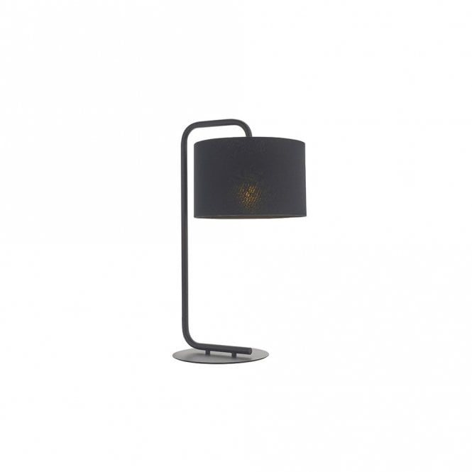 GLORY Black Table Light With Black Shade