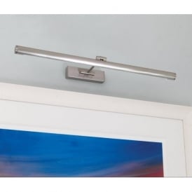 GOYA LED brushed nickel picture light - longer length