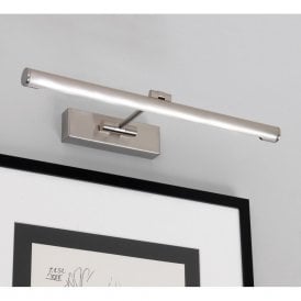 GOYA LED brushed nickel picture light