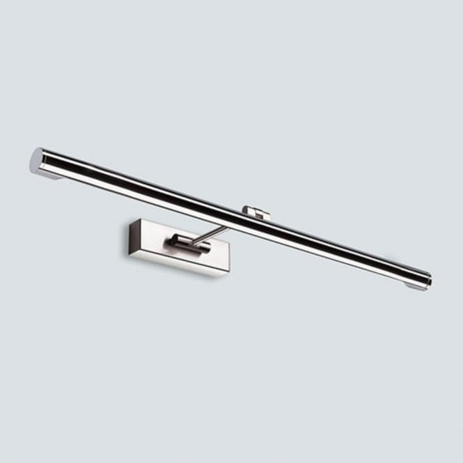 GOYA LED polished chrome picture light - longer length