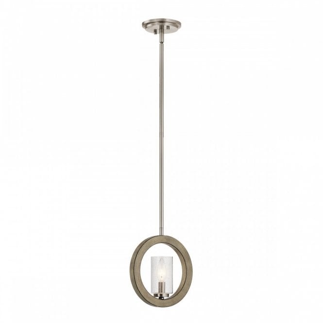GRAND Bank Wall Light | Mini-Pendant | Semi-Flush | Distressed Antique Grey