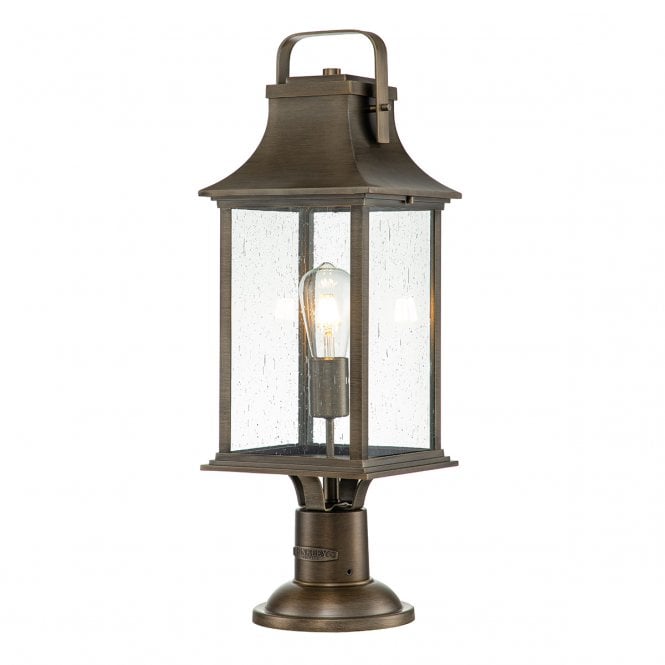 GRANT 1 Light Large Pedestal Lantern